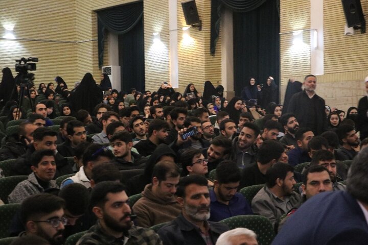 تصاویر/ حضور دکتر جلیلی در دانشگاه ارومیه