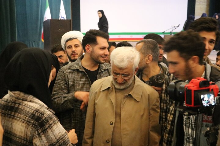 تصاویر/ حضور دکتر جلیلی در دانشگاه ارومیه