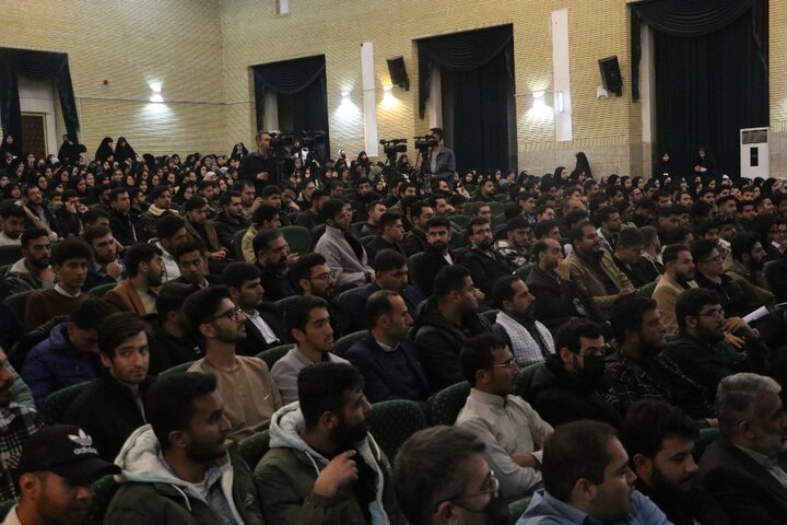 تصاویر/ حضور دکتر جلیلی در دانشگاه ارومیه