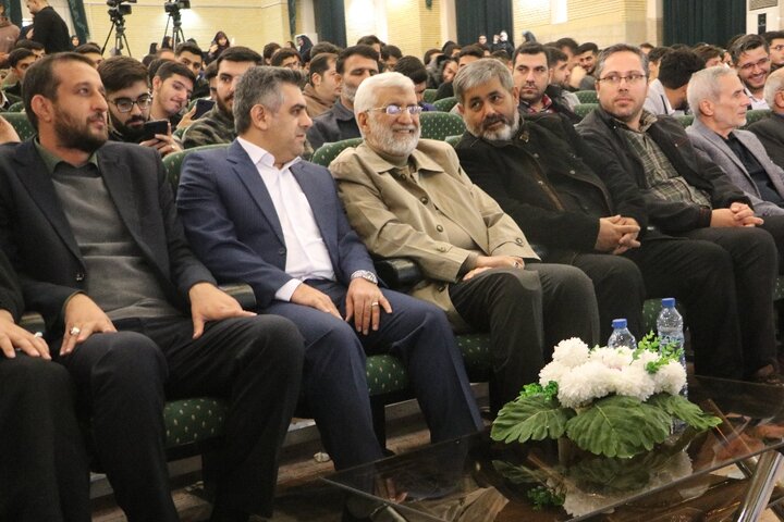 تصاویر/ حضور دکتر جلیلی در دانشگاه ارومیه