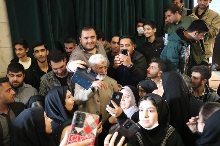 تصاویر/ حضور دکتر جلیلی در دانشگاه ارومیه