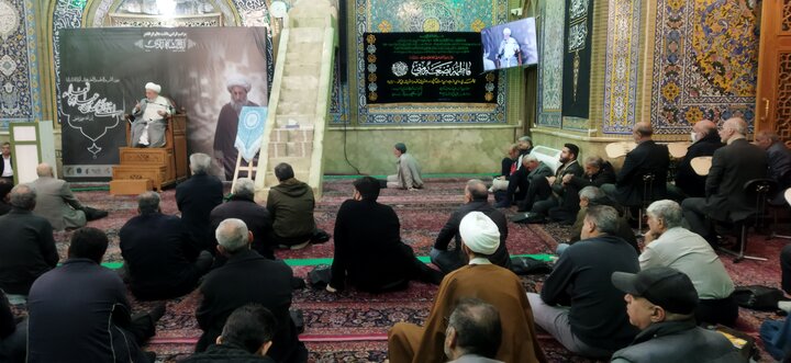 تصاویر/ مراسم بزرگداشت آیت الله محمدعلی شاه آبادی در مسجد امام خمینی(ره)