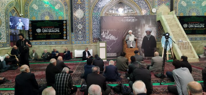 تصاویر/ مراسم بزرگداشت آیت الله محمدعلی شاه آبادی در مسجد امام خمینی(ره)