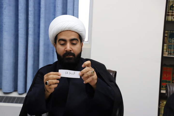 تصاویر / قرعه کشی چهارمین دوره مسابقات فرهنگی ورزشی طلاب کردستان