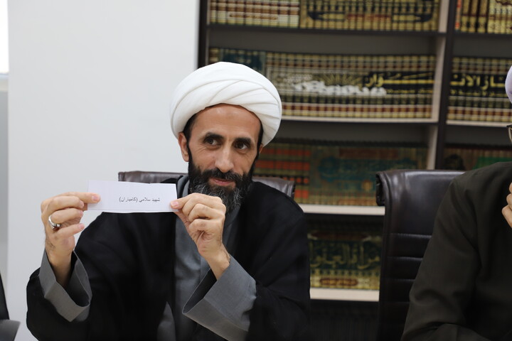 تصاویر / قرعه کشی چهارمین دوره مسابقات فرهنگی ورزشی طلاب کردستان