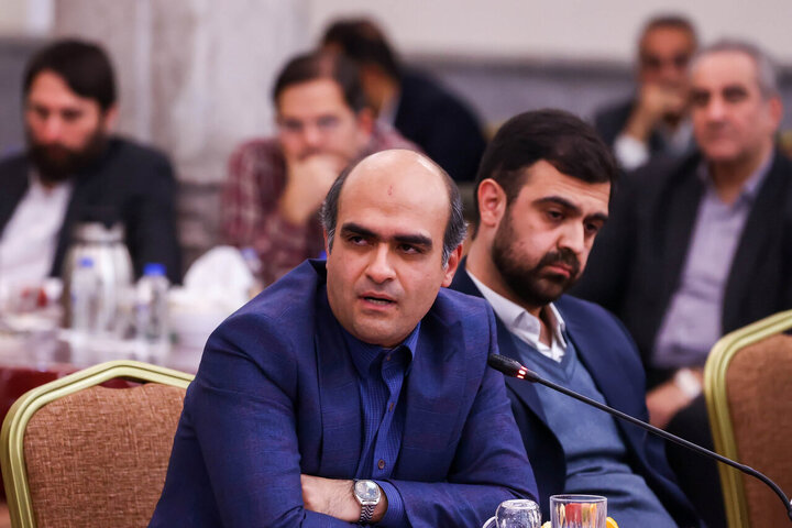 تصاویر/ نشست صمیمانه رئیس مجلس با مدیران رسانه‌های کشور