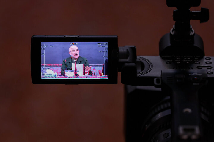 تصاویر/ نشست صمیمانه رئیس مجلس با مدیران رسانه‌های کشور