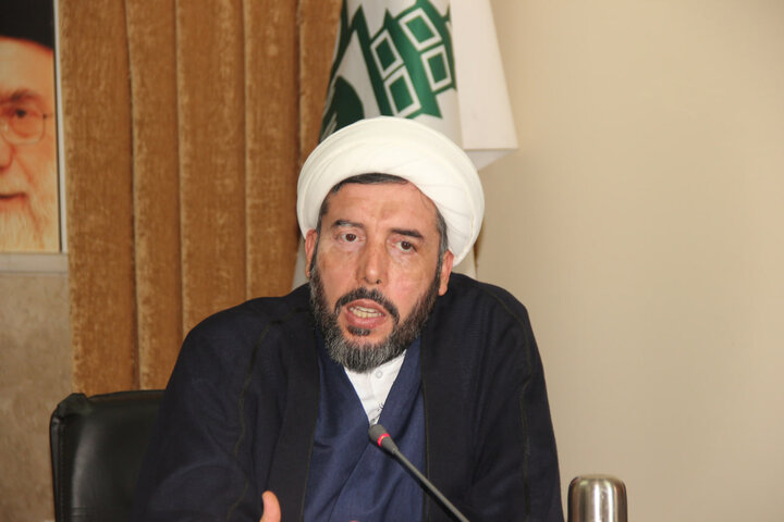 تصاویر / دیدار مدیر مرکز متون ن منابع درسی حوزه های علمیه کشور با مدیر واساتید حوزه علمیه قزوین