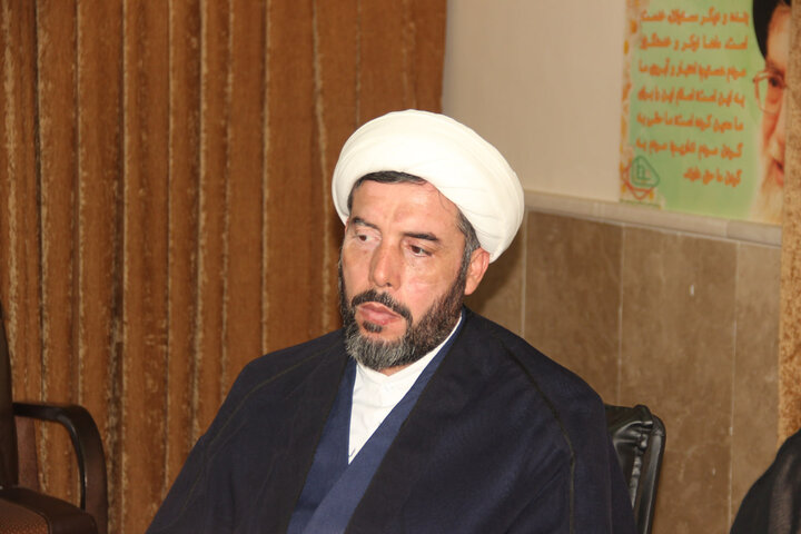 تصاویر / دیدار مدیر مرکز متون ن منابع درسی حوزه های علمیه کشور با مدیر واساتید حوزه علمیه قزوین