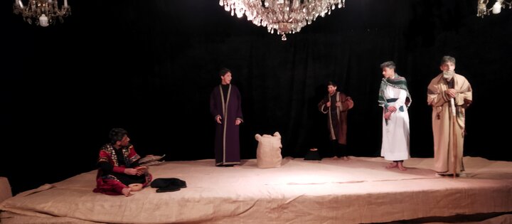 تصاویر/ اجرای نمایش «فاطمه(س)؛ اولین سرباز ولایت» در مسجد جامع حضرت ابوالفضل(ع)