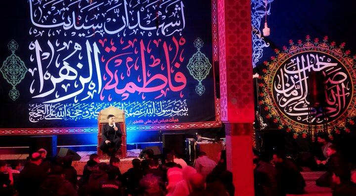 تصاویر/ مراسم سوگواری وفات حضرت ام البنین(س) در مسجد جامع احباب الحسین (ع) اصفهانک