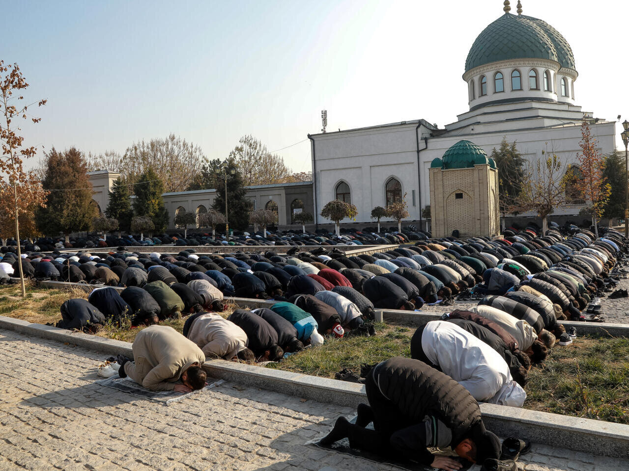مسلمانان اُزبکستان نماز باران خواندند