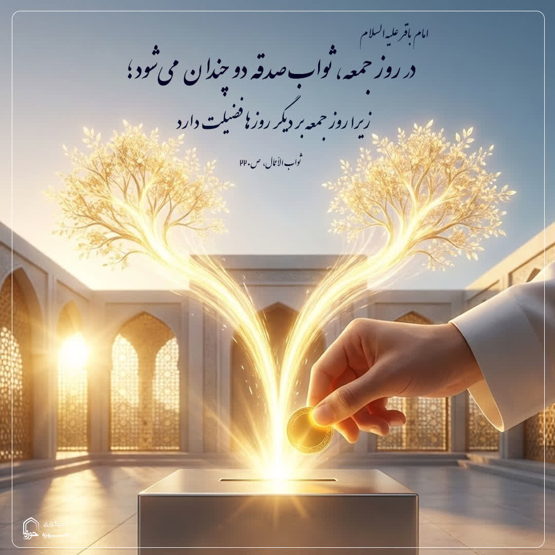 عکس نوشت| برترین روز برای صدقه