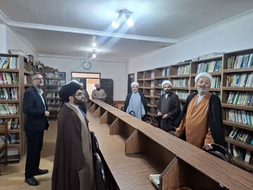 تصاویر/ افتتاح کتابخانه مشترک مدرسه علمیه سفیران هدایت و مدرسه علمیه امام جعفر صادق(ع) تالش