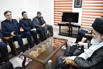 تصاویر/ دیدارهای مسئولان بوشهر با آیت الله حسینی بوشهری