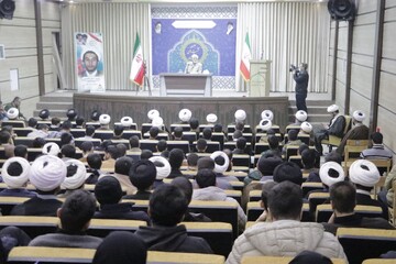 تصاویر/ همایش جهاد تبیین طلاب و روحانیون ارومیه