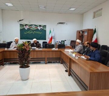 تصاویر/ جلسه مدیر و معاونان حوزه علمیه استان گیلان