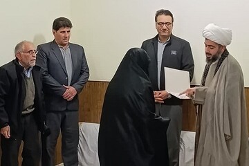 تجلیل از مادران و همسران شهدای سرپل ذهاب در سالروز وفات حضرت ام ‌البنین(س)