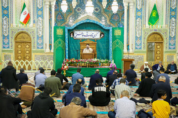 تصاویر/ کرسی تلاوت فاطمی در چهل و هشتمین دوره مسابقات قرآن کریم حرم کریمه اهلبیت(س)