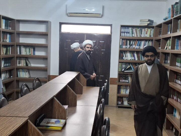 افتتاح کتابخانه مشترک مدرسه علمیه سفیران هدایت و مدرسه علمیه امام جعفر صادق(ع) تالش