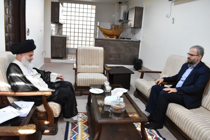 تصاویر/ دیدارهای مسئولان با آیت الله حسینی بوشهری