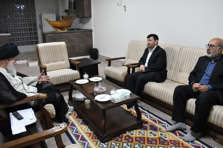 تصاویر/ دیدارهای مسئولان با آیت الله حسینی بوشهری