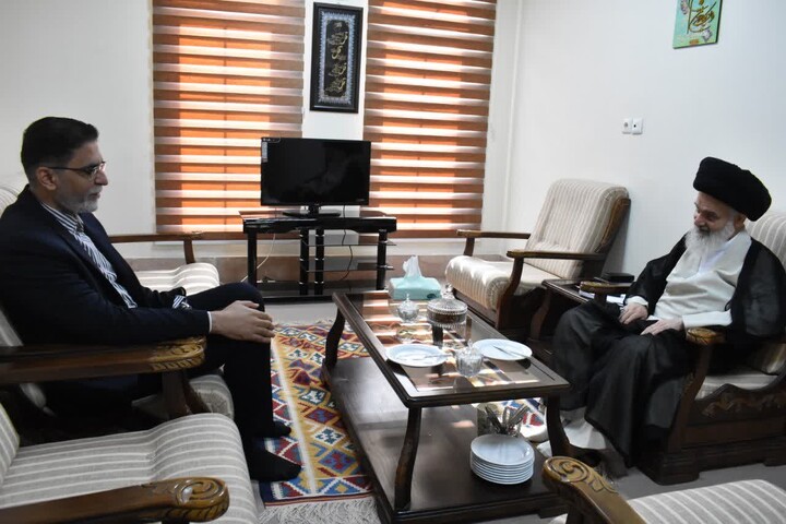 تصاویر/ دیدارهای مسئولان با آیت الله حسینی بوشهری