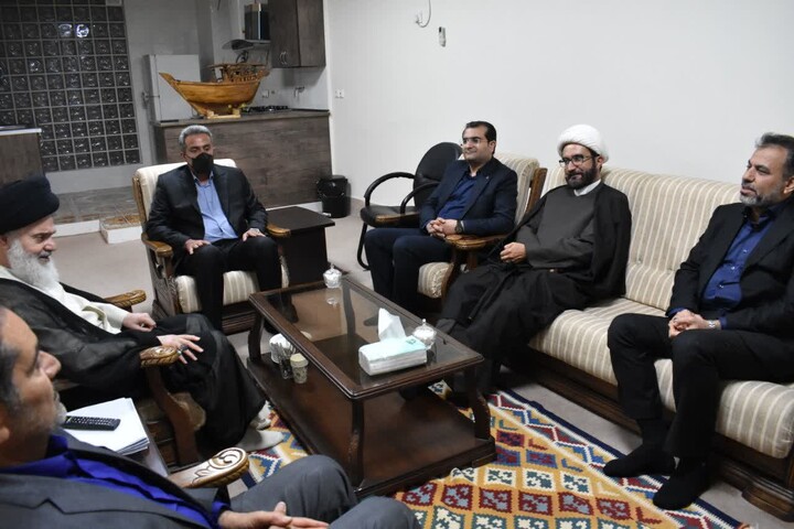 تصاویر/ دیدارهای مسئولان با آیت الله حسینی بوشهری