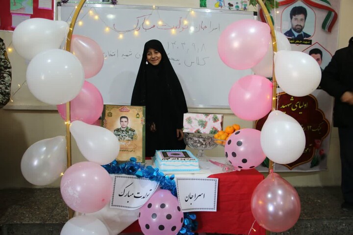 تصاویر / جشن تولد فرزند شهید اقتدار پدافندهوایی ارتش شمالغرب کشور