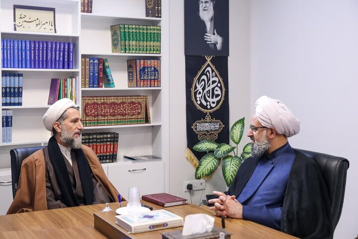 تصاویر / دیدار سرپرست ستاد امر به معروف و نهی از منکر  کشور با نماینده ولی فقیه در  استان قز وین