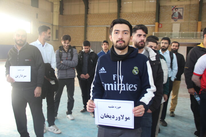 تصاویر / چهارمین جشنواره ورزشی طلاب حوزه علمیه قزوین برگزارشد