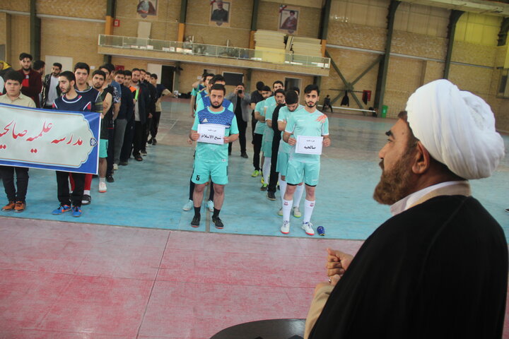 تصاویر / چهارمین جشنواره ورزشی طلاب حوزه علمیه قزوین برگزارشد