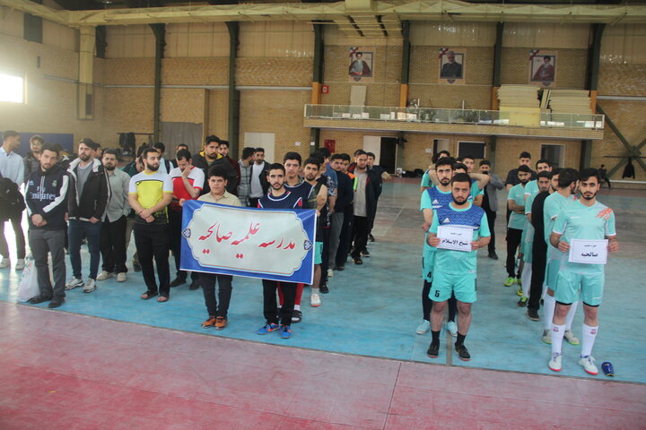 تصاویر / چهارمین جشنواره ورزشی طلاب حوزه علمیه قزوین برگزارشد