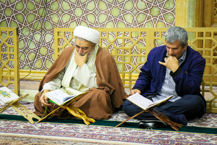 تصاویر/ کرسی تلاوت فاطمی در چهل و هشتمین دوره مسابقات قرآن کریم حرم کریمه اهلبیت "س"