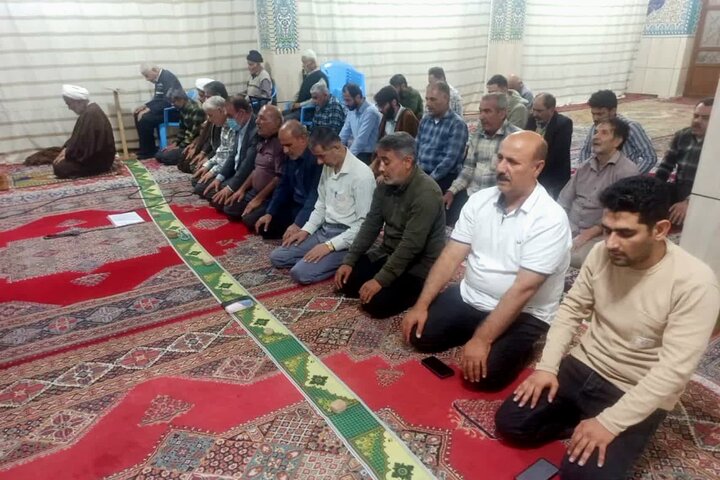 تصاویر/ معارفه امام جماعت مسجد خضر نبی(ع) برازجان