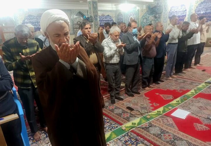 تصاویر/ معارفه امام جماعت مسجد خضر نبی(ع) برازجان