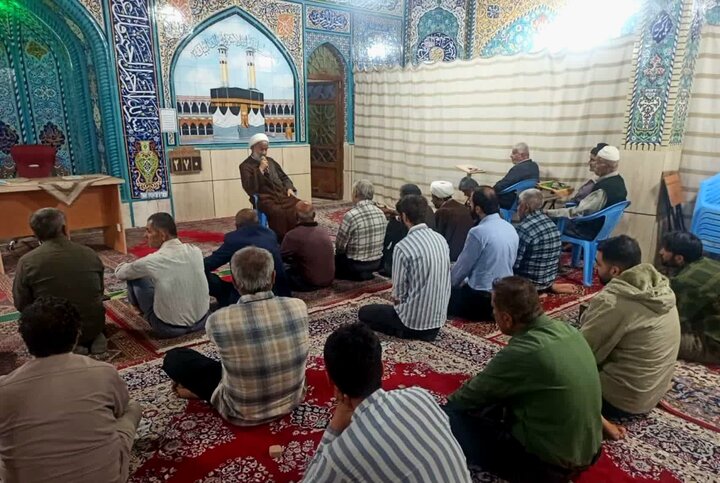 تصاویر/ معارفه امام جماعت مسجد خضر نبی(ع) برازجان