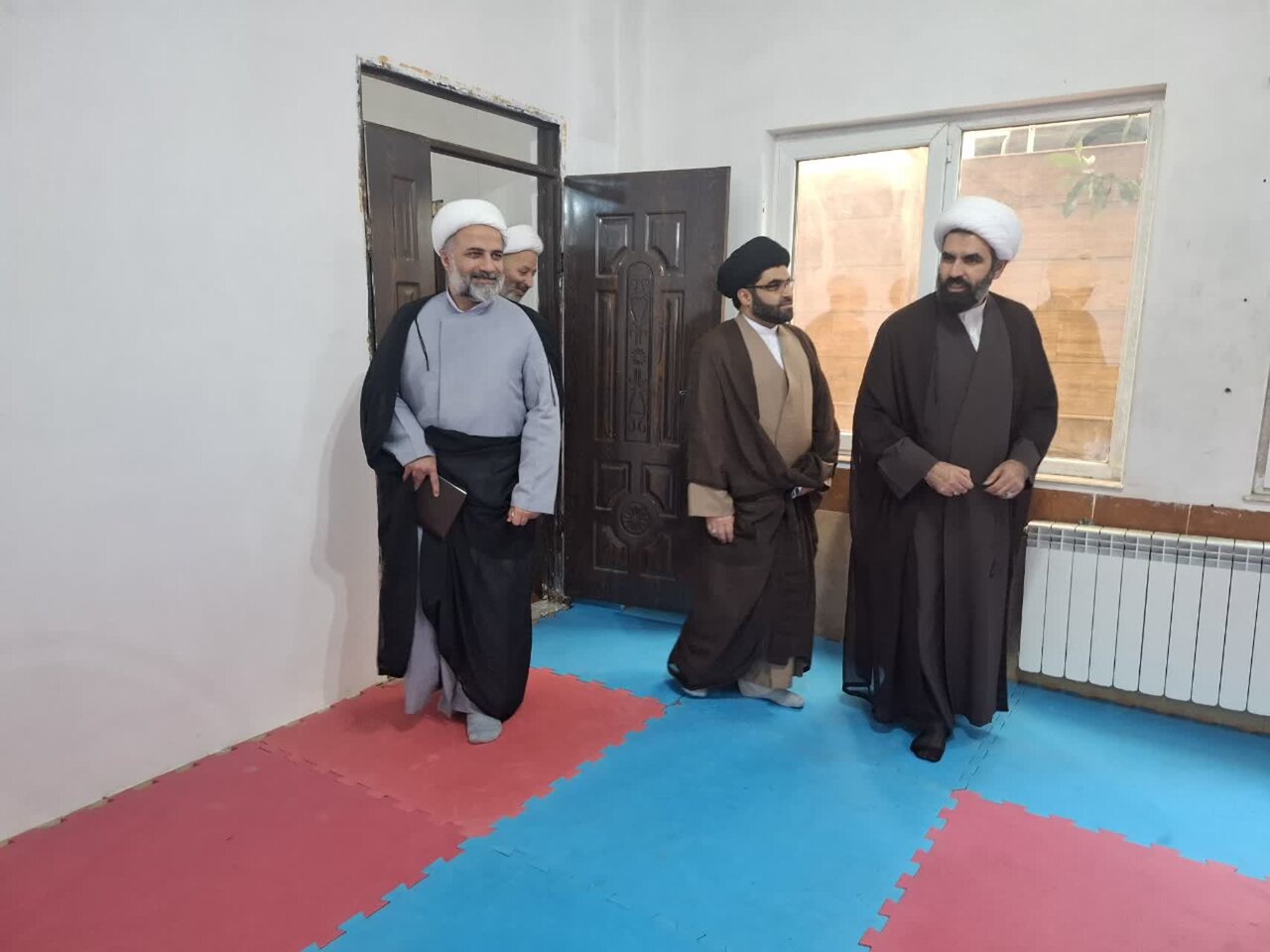 تصاویر/ افتتاح سالن ورزشی مدارس علمیه سفیران هدایت و امام صادق (ع) تالش