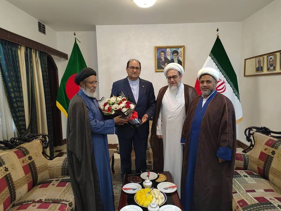 استقبال علمای امامیه بنگلادش از سفیر جدید ایران