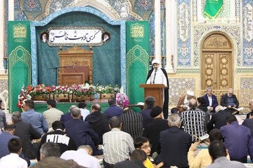 تصاویر/ کرسی تلاوت فاطمی در حرم مطهر حضرت فاطمه معصومه(س)