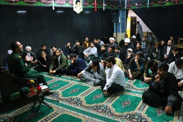 تصاویر/ مراسم سالگرد تشییع شهید گمنام حوزه علمیه خاتم الانبیا (ص) اراک