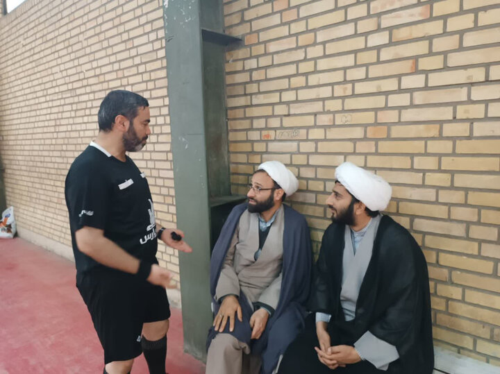 تصاویر / مسابقات فوتسال طلاب مدارس علمیه استان قزوین