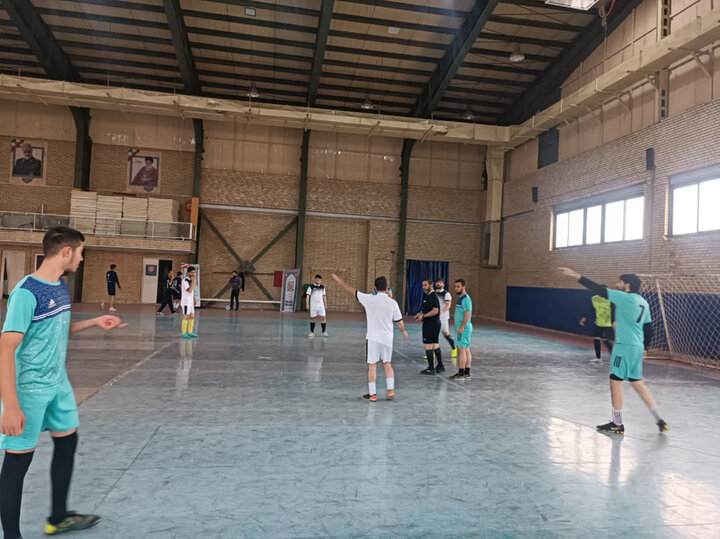 تصاویر / مسابقات فوتسال طلاب مدارس علمیه استان قزوین