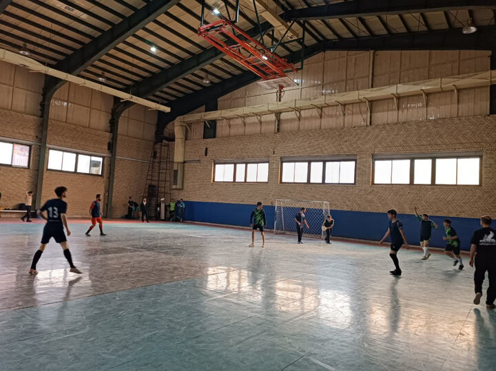 تصاویر / مسابقات فوتسال طلاب مدارس علمیه استان قزوین