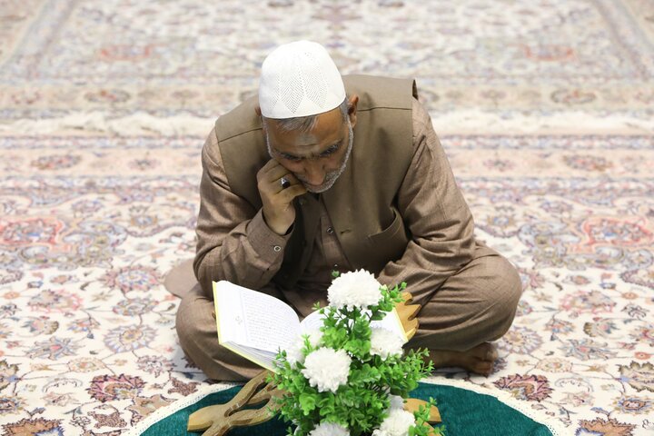 تصاویر/ کرسی تلاوت فاطمی در حرم مطهر حضرت فاطمه معصومه(س)