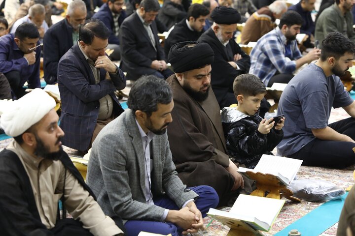 تصاویر/ کرسی تلاوت فاطمی در حرم مطهر حضرت فاطمه معصومه(س)