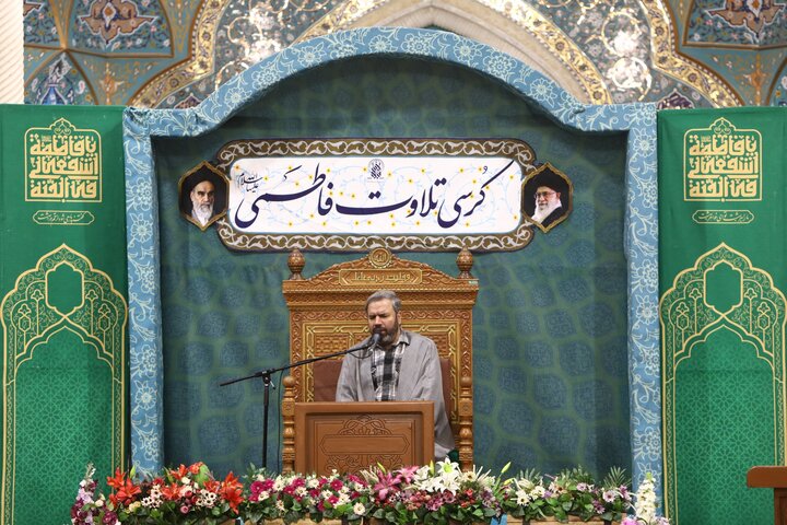 تصاویر/ کرسی تلاوت فاطمی در حرم مطهر حضرت فاطمه معصومه(س)