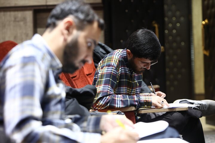 تصاویر/ آزمون کتبی مسابقات ملی و بین المللی معارف قرآن کریم، نهج‌البلاغه و صحیفه‌سجادیه