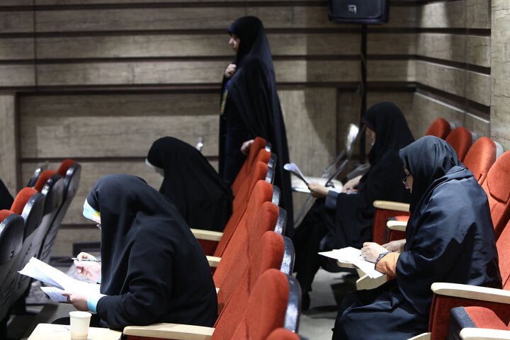 تصاویر/ آزمون کتبی مسابقات ملی و بین المللی معارف قرآن کریم، نهج‌البلاغه و صحیفه‌سجادیه