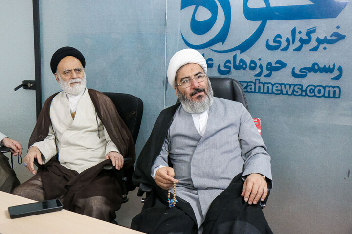 تصاویر/ بازدید مسئول امور فرهنگی و فضای مجازی شرکت توانیر از خبرگزاری حوزه